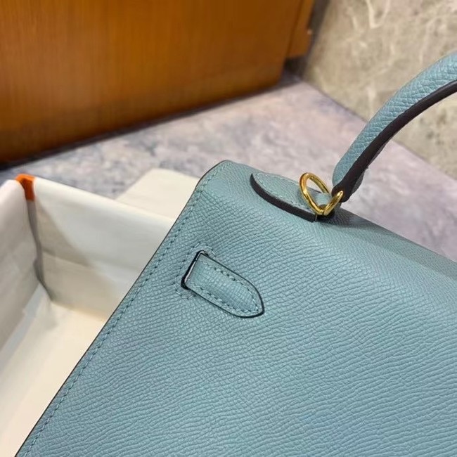 Hermes Original Epsom Leather KEL2578 skyblue