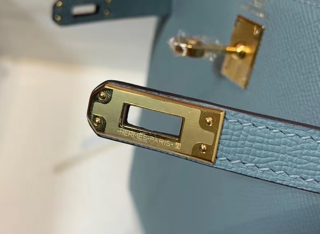 Hermes Original Epsom Leather KEL2578 skyblue