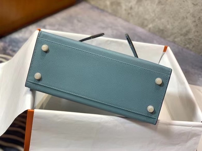 Hermes Original Epsom Leather KEL2578 skyblue