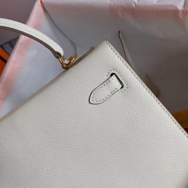 Hermes Original Epsom Leather KEL2578 white