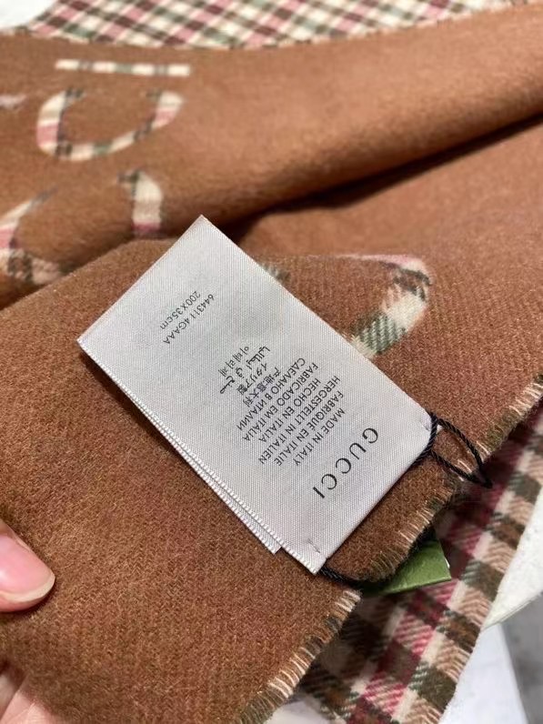 Gucci scarf Wool&Cashmere 33672