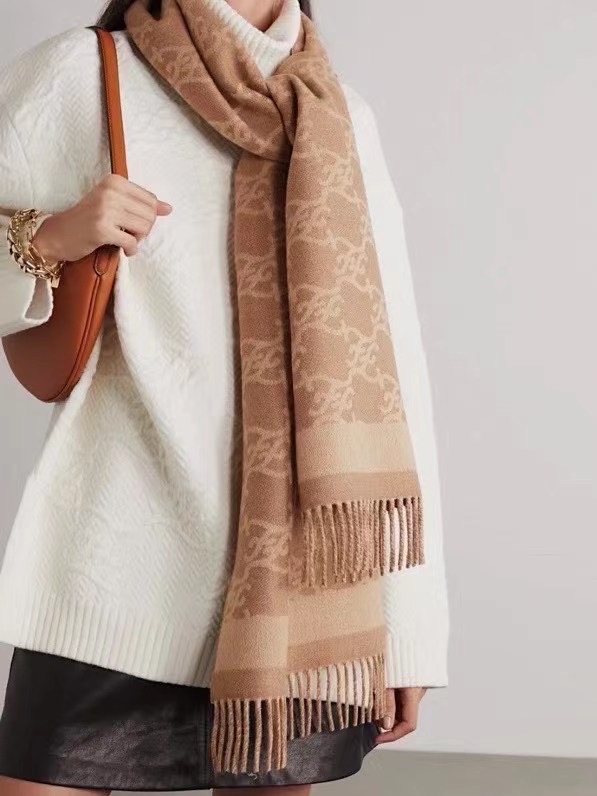 Louis Vuitton scarf Wool&Cashmere 33674