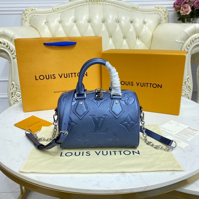 Louis Vuitton SPEEDY BANDOULIERE 20 M58953 blue