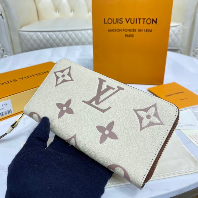 Louis Vuitton ZIPPY WALLET M80116 Beige