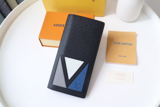  Louis Vuitton BRAZZA WALLET M30791 black