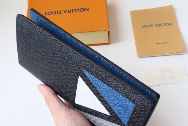  Louis Vuitton BRAZZA WALLET M30791 black