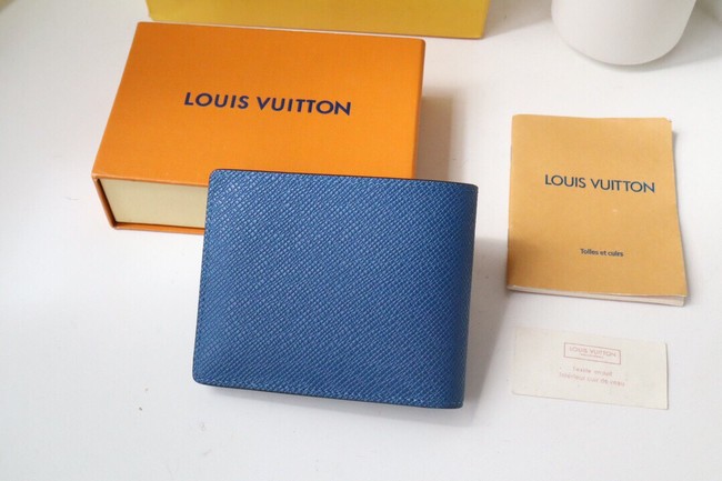 Louis Vuitton MULTIPLE WALLET M30799 blue
