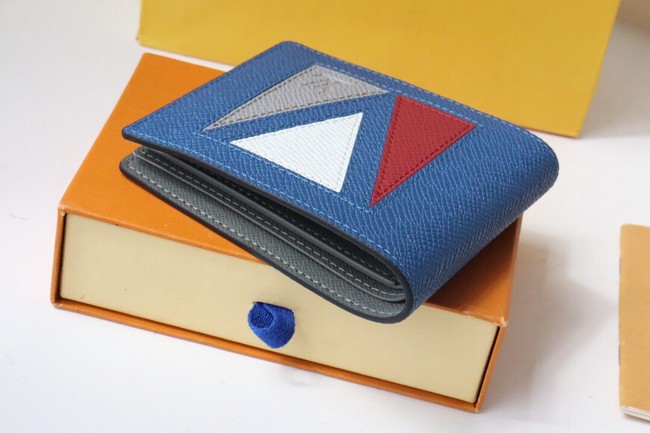 Louis Vuitton MULTIPLE WALLET M30799 blue