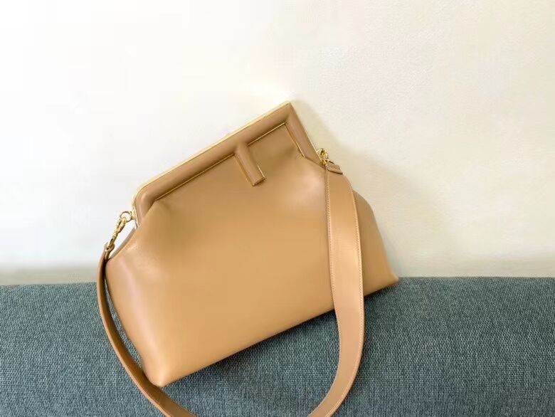 FENDI FIRST MEDIUM leather bag 8BP127AB Beige