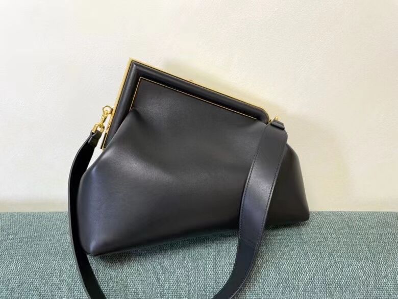 FENDI FIRST MEDIUM leather bag 8BP127AB black