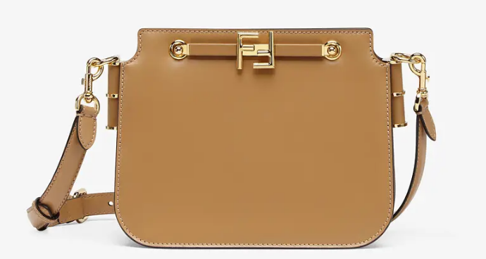 FENDI TOUCH leather bag 8BT349AHK2 Beige