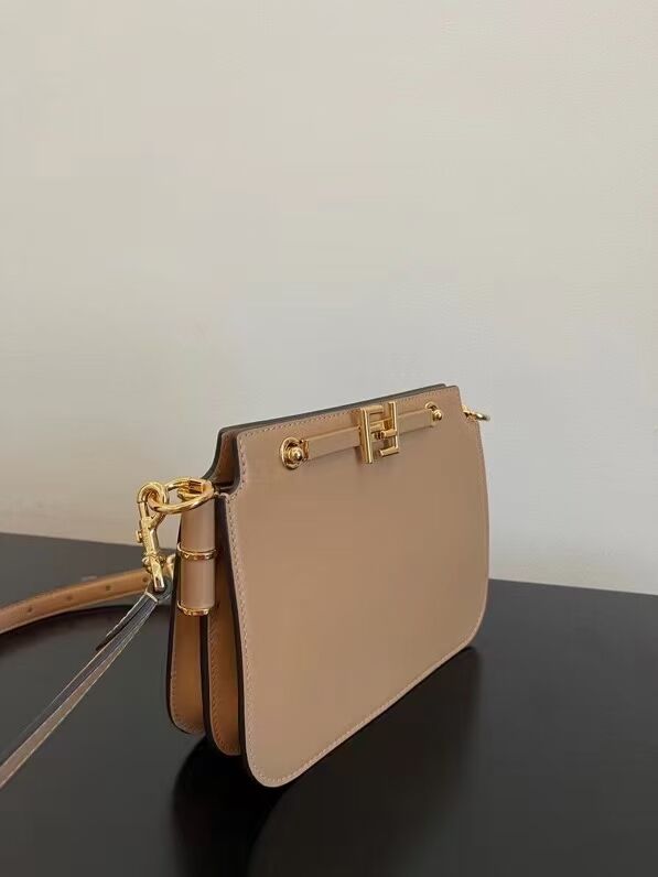 FENDI TOUCH leather bag 8BT349AHK2 Beige