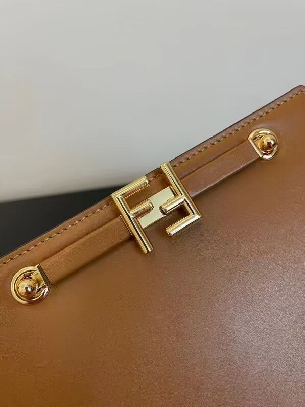 FENDI TOUCH leather bag 8BT349AHK2 brown