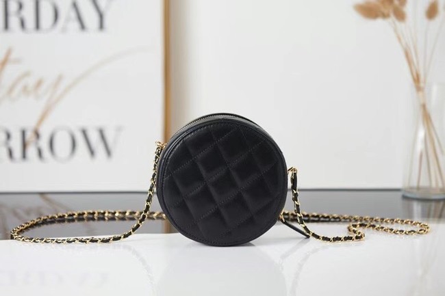 Chanel leather Shoulder Bag AP2388 black