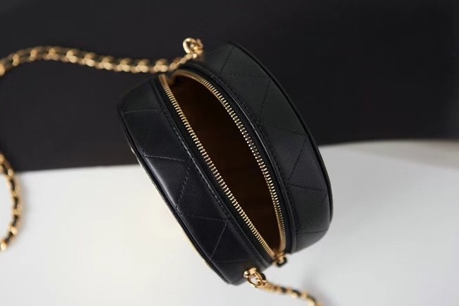 Chanel leather Shoulder Bag AP2388 black