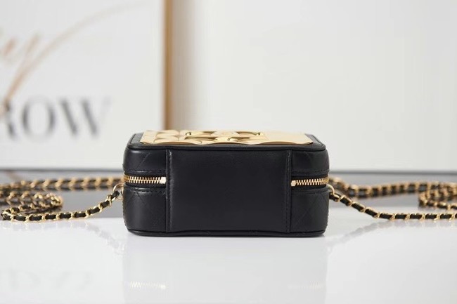 Chanel mini leather Shoulder Bag AP2393 black