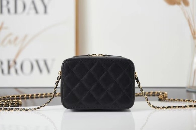 Chanel mini leather Shoulder Bag AP2393 black