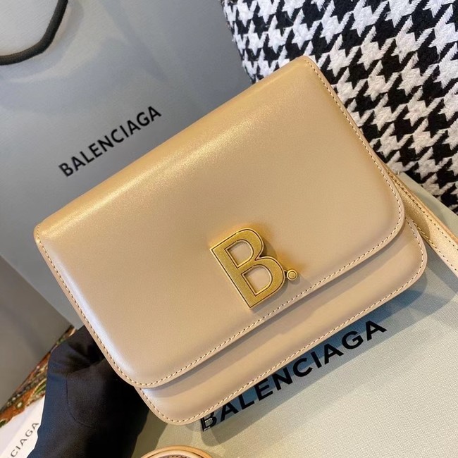 BurBerry Leather Shoulder Bag 80195 apricot