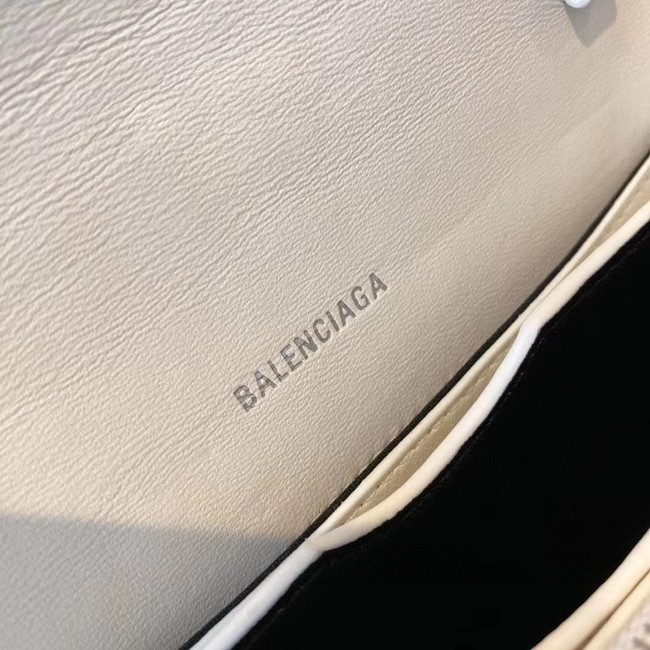 BurBerry Leather Shoulder Bag 80195 white