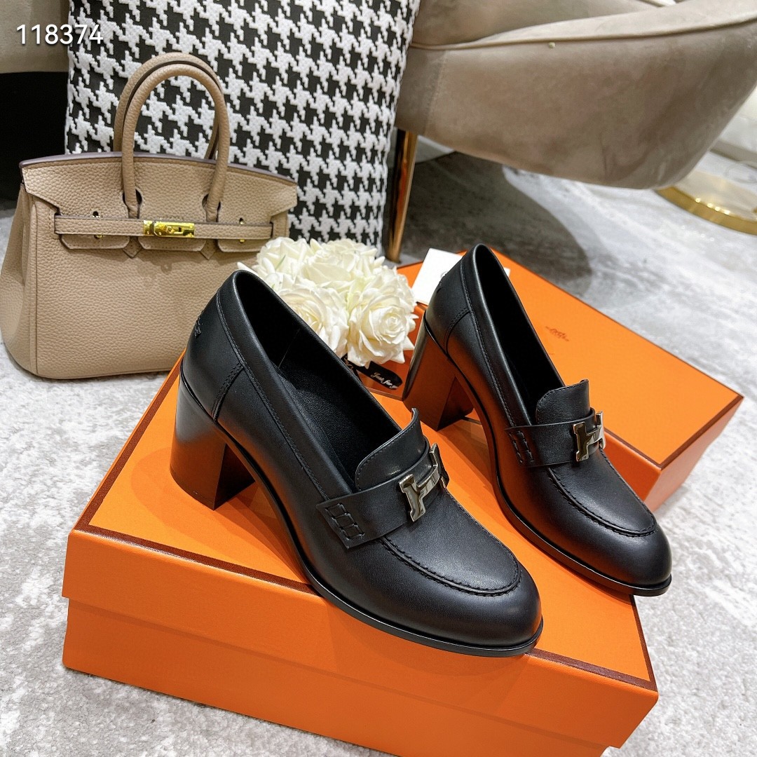 Hermes Shoes HO892HX-2 Heel height 8CM