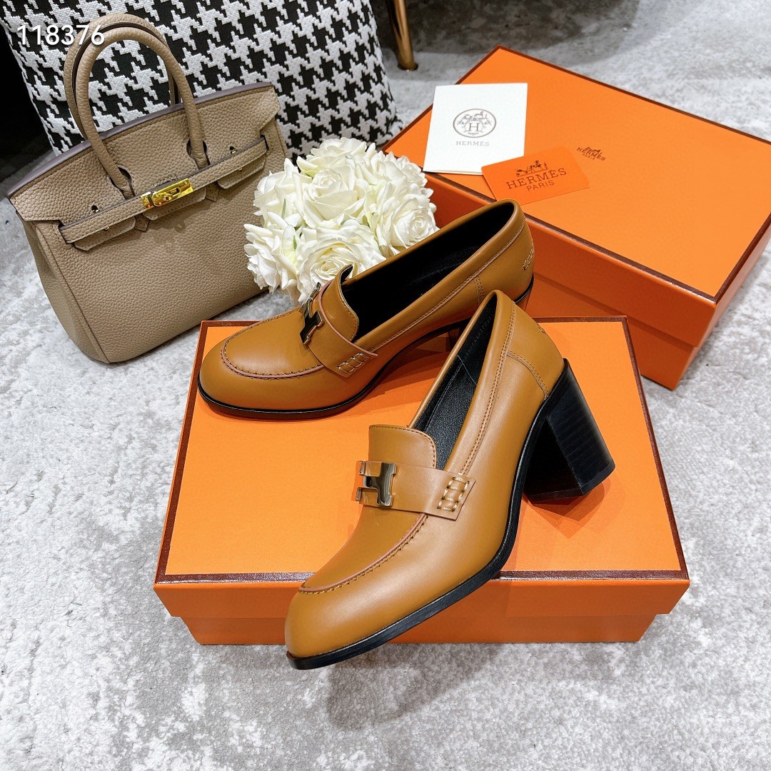 Hermes Shoes HO892HX-3 Heel height 8CM