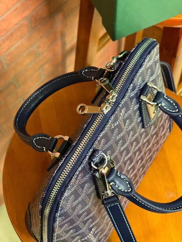 Goyard vendome tote bag 20209 dark blue