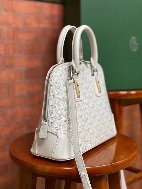 Goyard vendome tote bag 20209 white