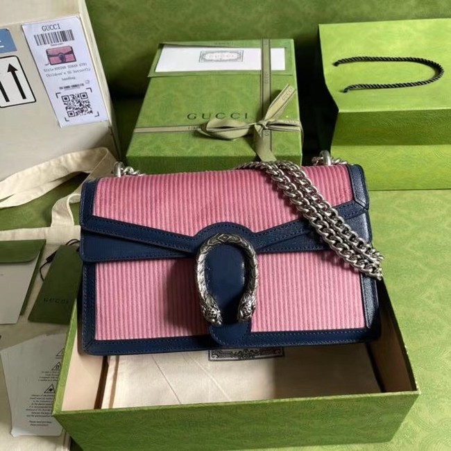 Gucci Dionysus small shoulder bag 400249 pink