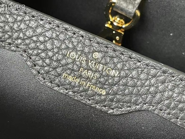 Louis Vuitton CAPUCINES MM M42258 Black and White