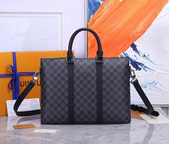 Louis Vuitton Damier Graphite canvas BRIEFCASE M33416 black