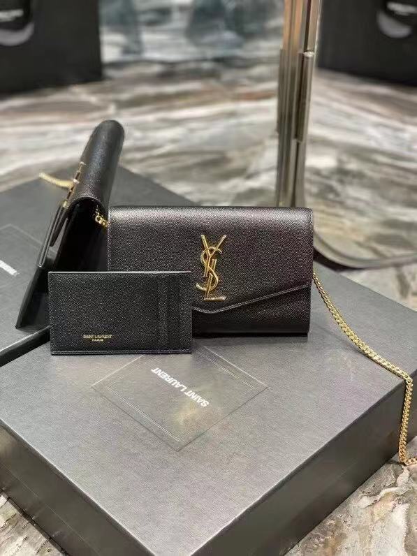 Yves Saint Laurent Calf leather cross-body bag Y707788 black