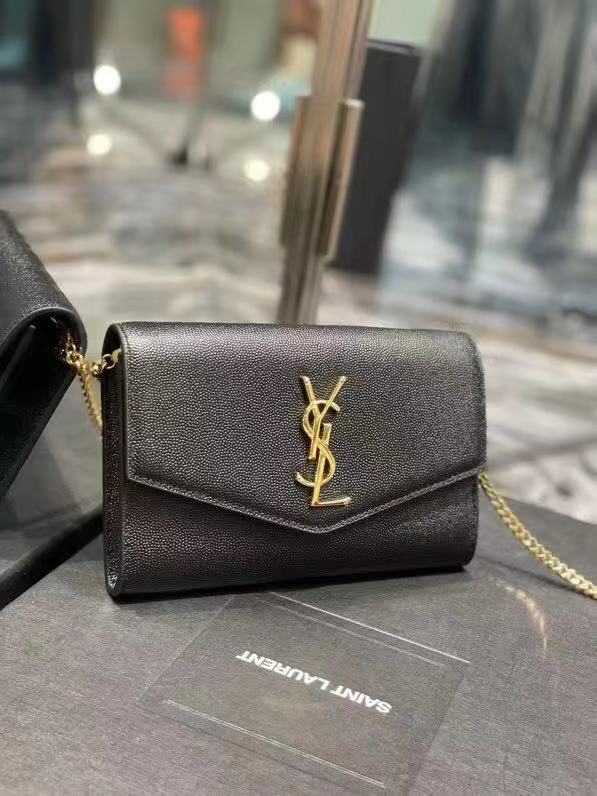 Yves Saint Laurent Calf leather cross-body bag Y707788 black