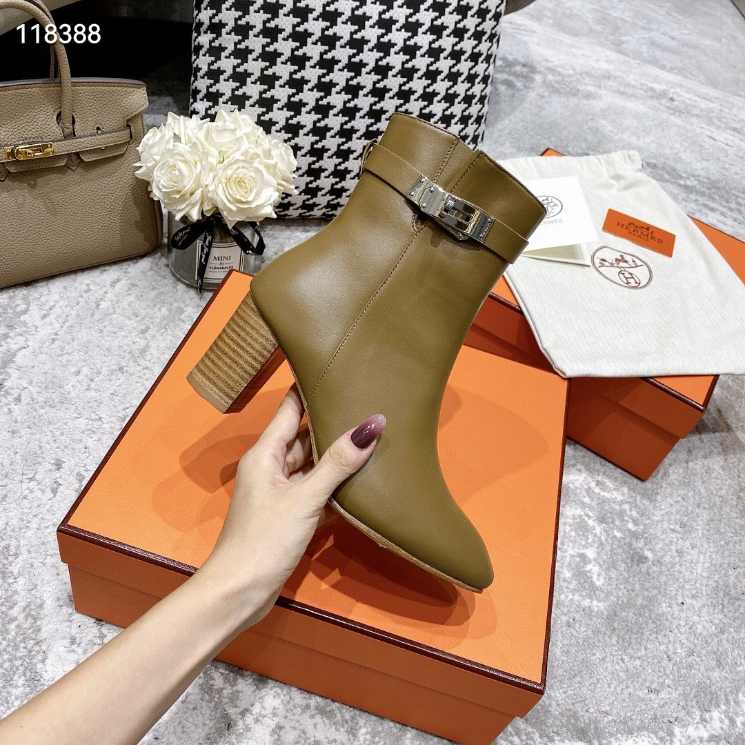 Hermes Shoes HO895HX-1 Heel height 6CM