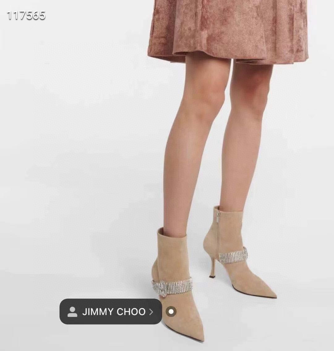 Jimmy Choo Shoes JC471SX-1 Heel height 8CM