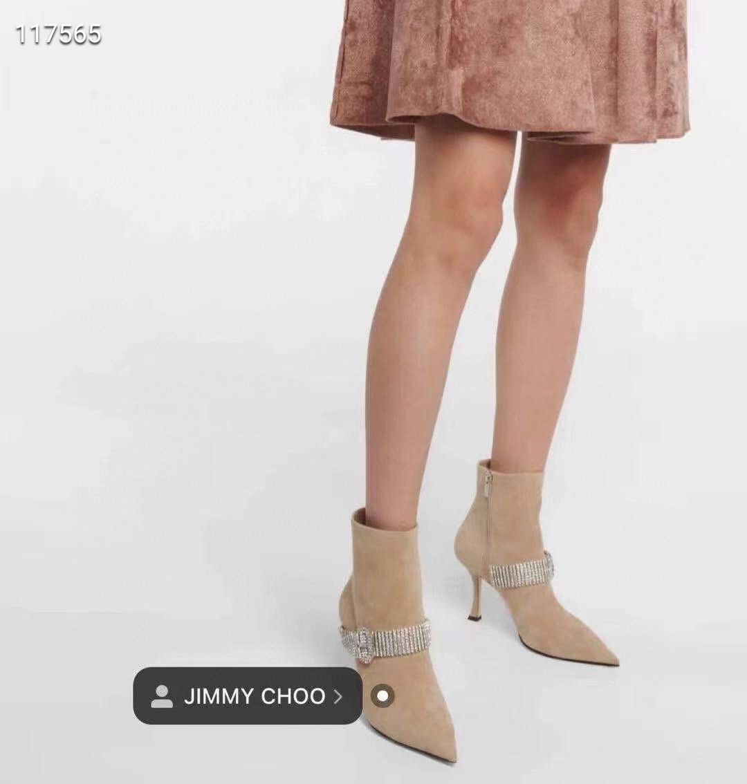 Jimmy Choo Shoes JC471SX-1 Heel height 8CM