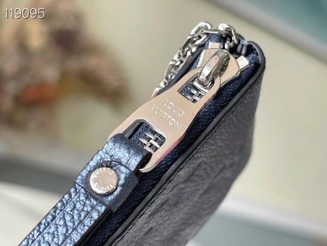 Louis Vuitton KEY POUCH M80900 Navy Nacre