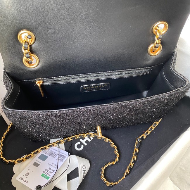 CHANEL MEDIUM FLAP BAG AS2820 black