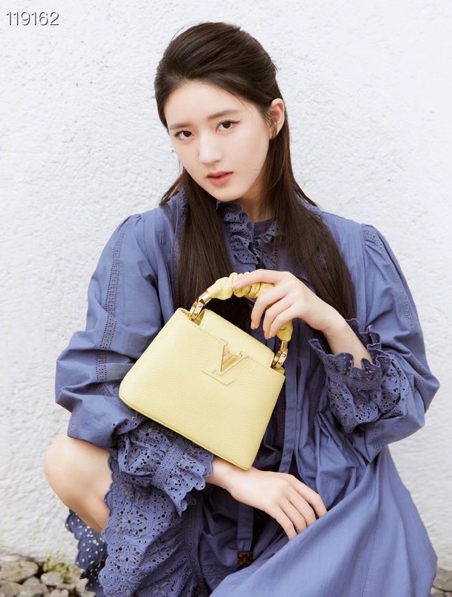 Louis Vuitton CAPUCINES MINI M58586 Ginger Yellow