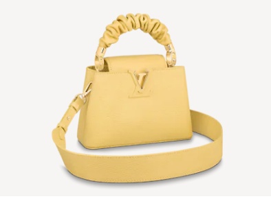 Louis Vuitton CAPUCINES MINI M58586 Ginger Yellow