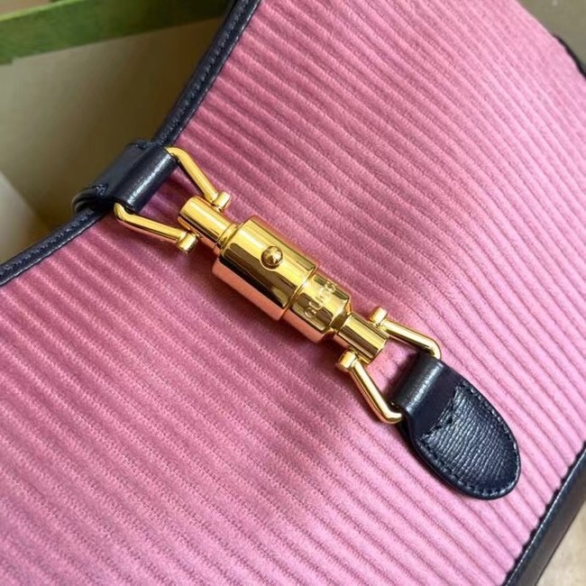 Gucci Jackie 1961 small shoulder bag 636706 Pink