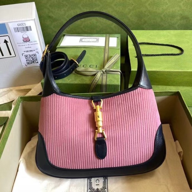 Gucci Jackie 1961 small shoulder bag 636706 Pink