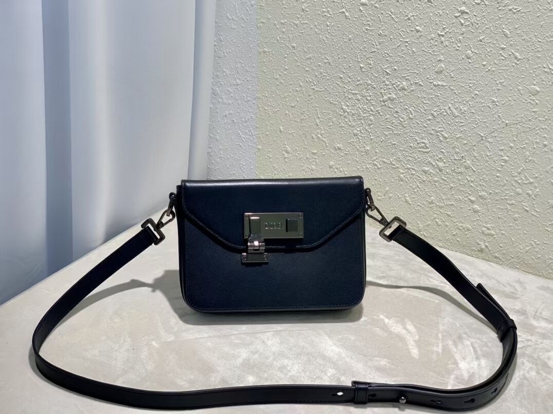 DIOR MINI BOBBY BAG Black cowhide C0978