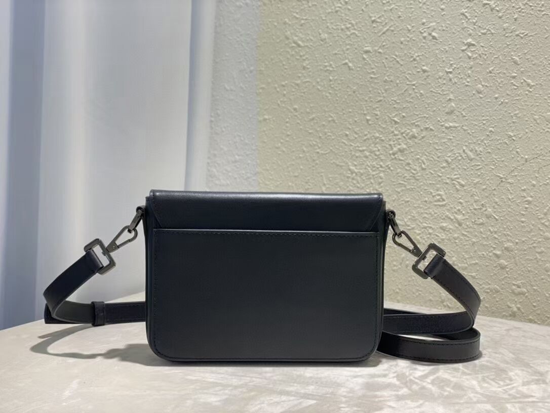 DIOR MINI BOBBY BAG Black cowhide C0978