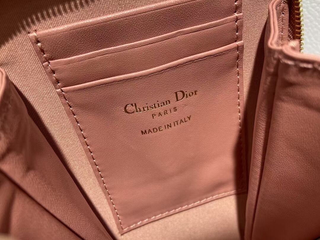 DIOR MINI BOBBY BAG Gradient Cannage Lambskin C0955 pink 