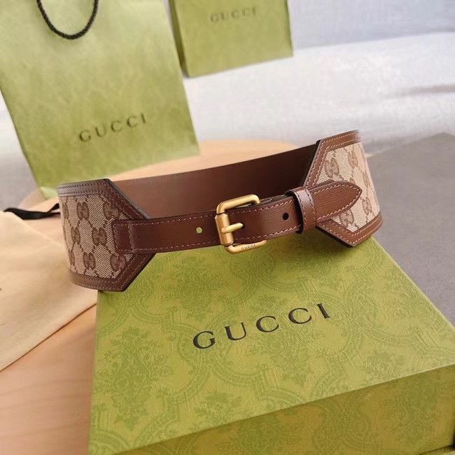 Gucci Belt with leather 625854 Brown