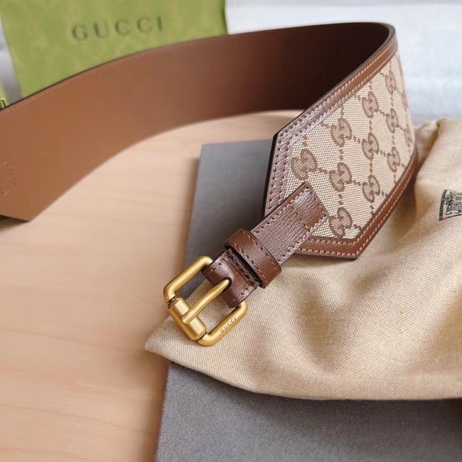 Gucci Belt with leather 625854 Brown