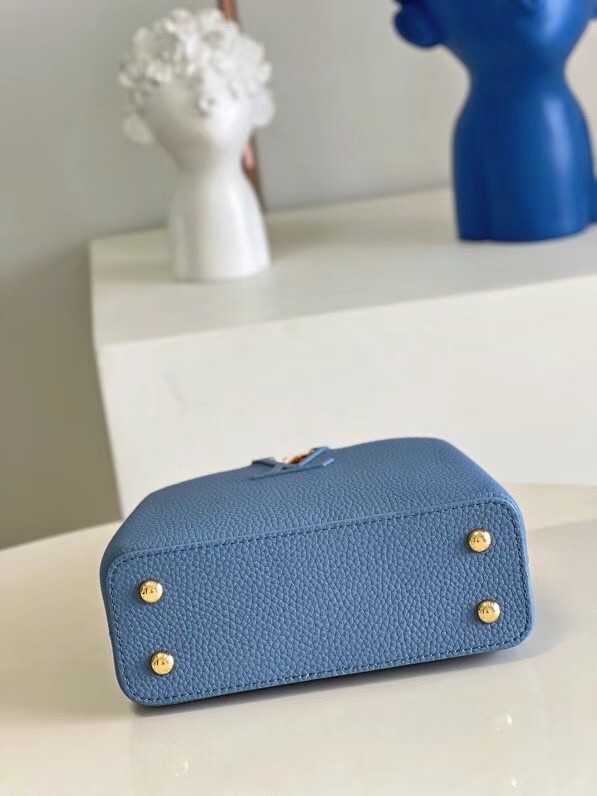 Louis Vuitton CAPUCINES MINI M58586 Dusk Blue