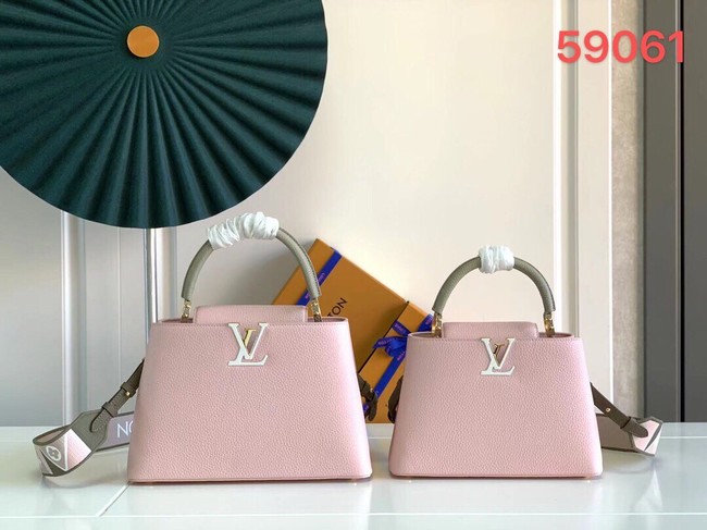 Louis Vuitton CAPUCINES BB M59266 PINK