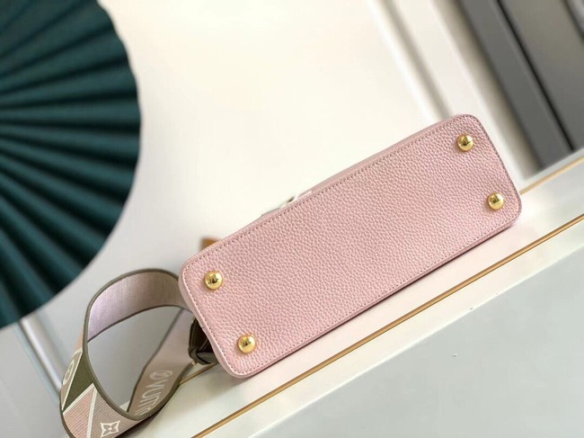 Louis Vuitton CAPUCINES MM M58608 pink