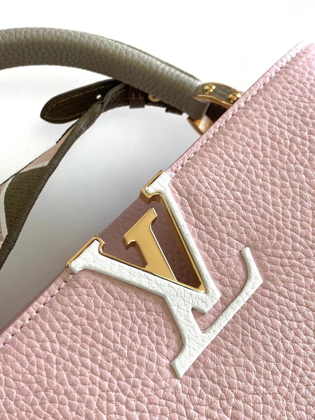 Louis Vuitton CAPUCINES MM M58608 pink